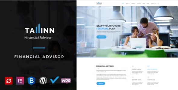 Tallinn – Business and Consultancy WordPress Theme